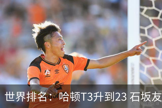 世界排名：哈顿T3升到23 石坂友宏日巡首胜412位
